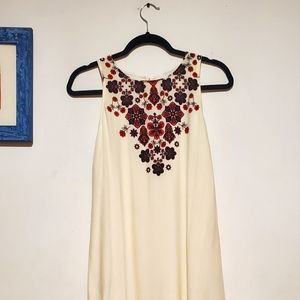 Floral-Patterned White Xhileration Dress